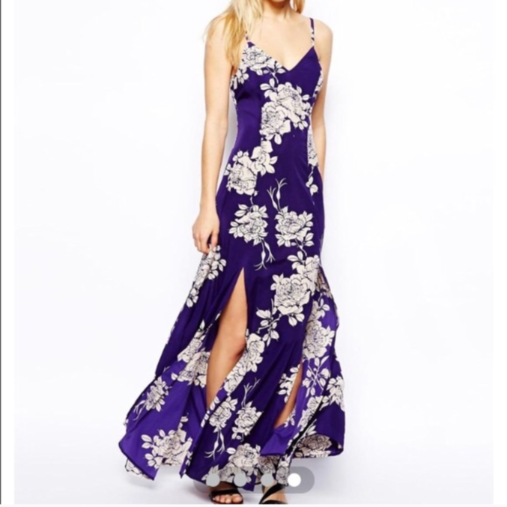 ASOS floral maxi dress